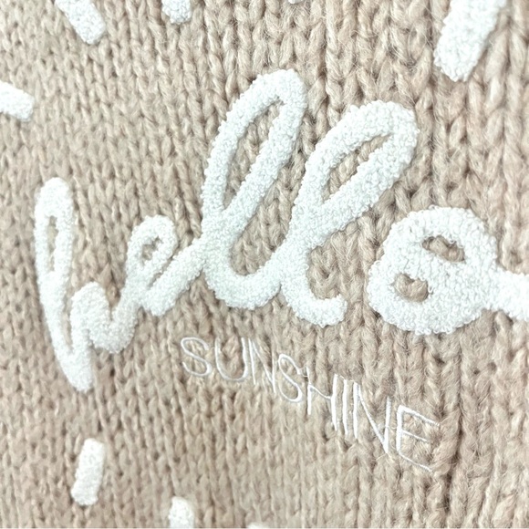 Saltwater Luxe Hello Sunshine Chunky Knit Cardigan Size XL - Picture 12 of 13